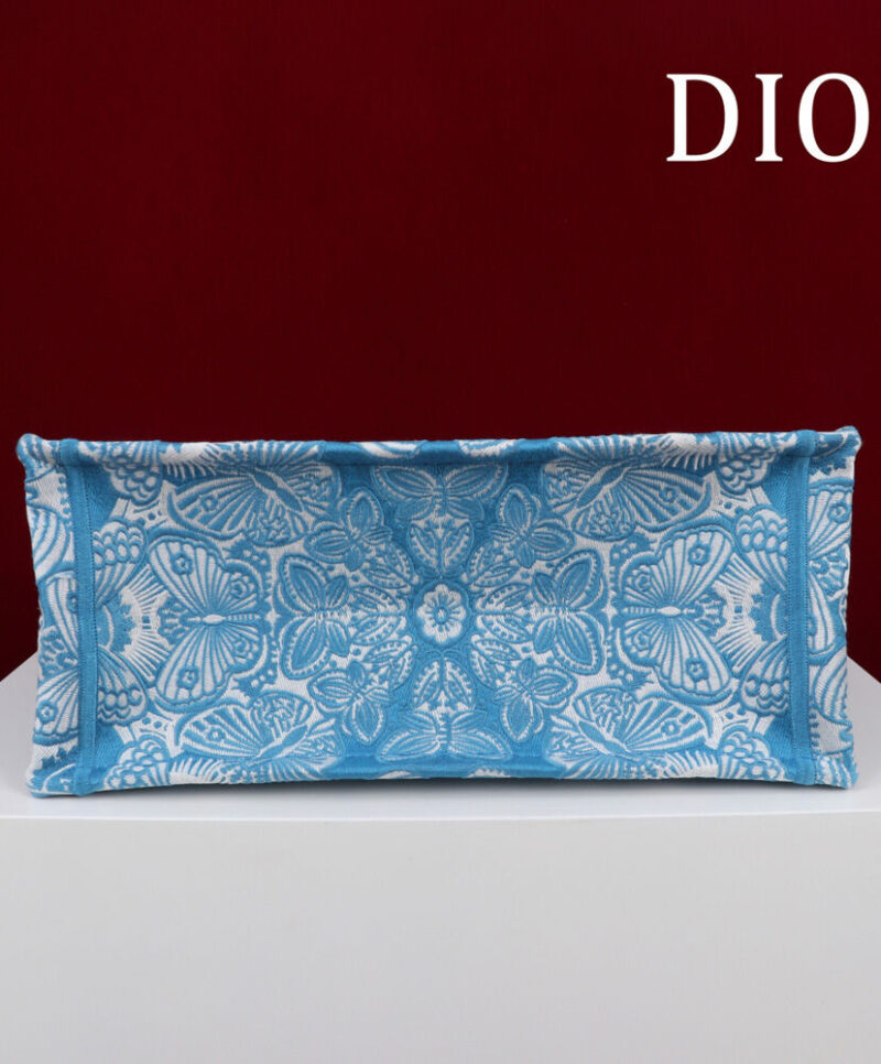 Christian Dior Medium Dior Book Tote M1286 Blue